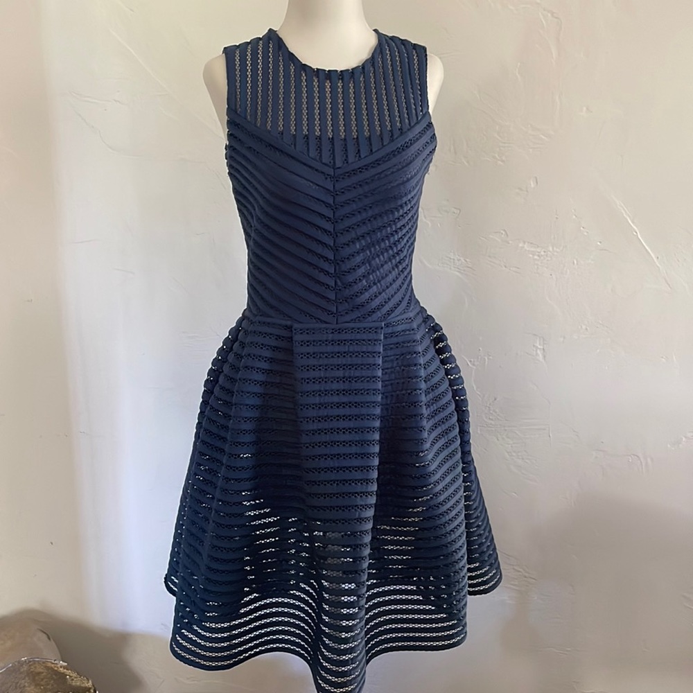 Maje Navy blue dress.